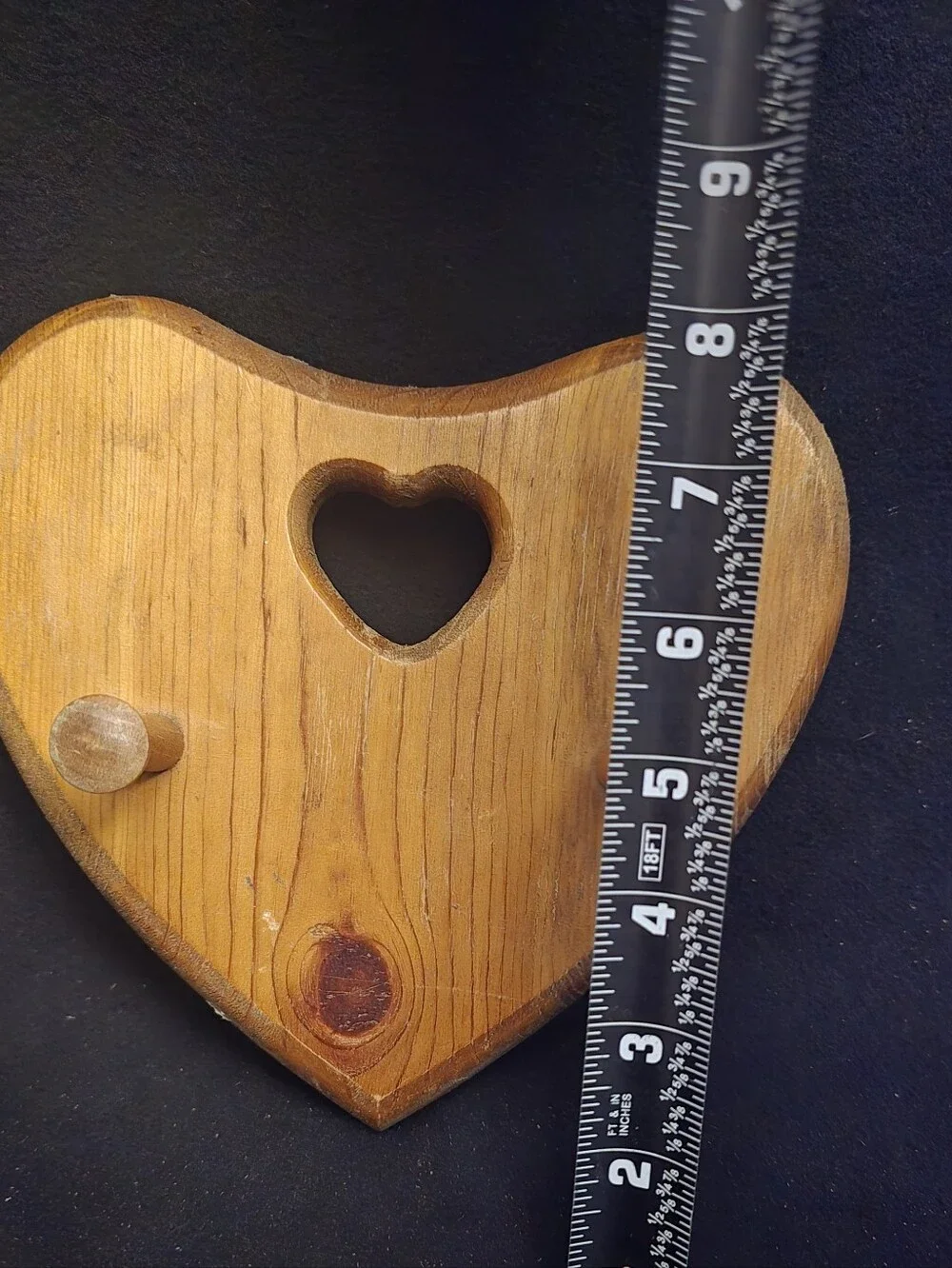 Vintage heart shaped